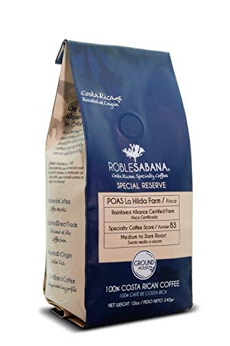 Costa Rican Coffee ROBLESABANA Poas. Specialty Grade, Whole Bean