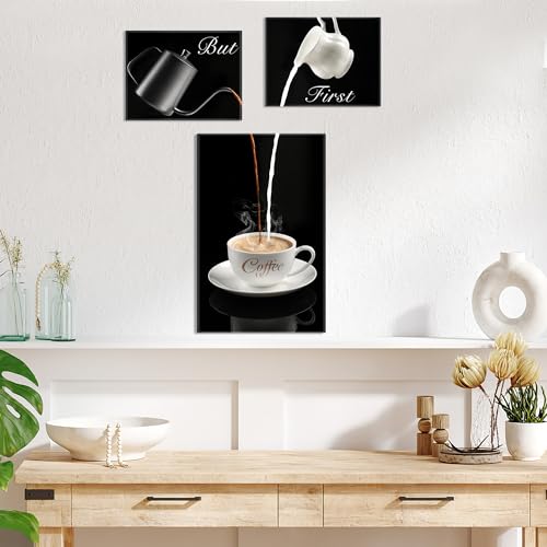 Deveosa Coffee Bar Wall Art - Kitchen Decor