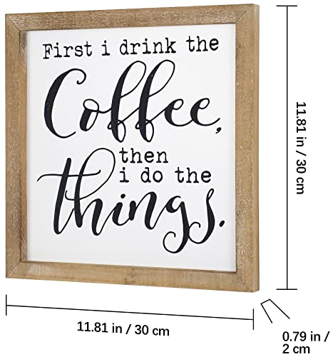 SANY DAYO HOME Coffee Theme Rustic Wall Signs