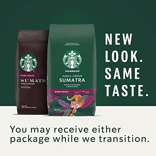 Starbucks Sumatra Dark Roast Coffee - 12 oz
