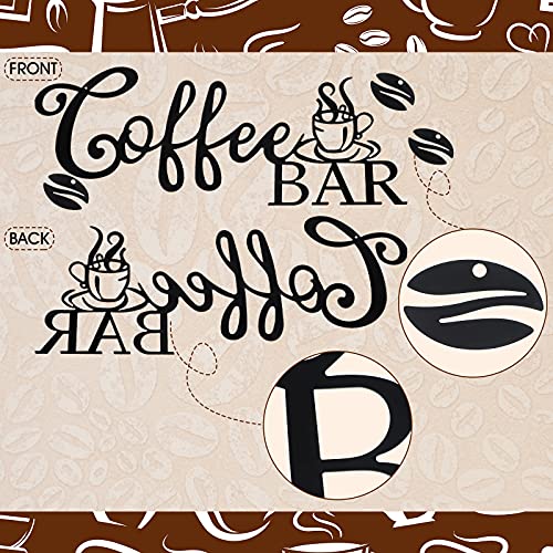 Ferraycle Rustic Coffee Bar Metal Wall Decor