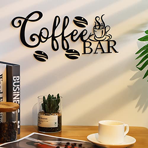 Ferraycle Rustic Coffee Bar Metal Wall Decor