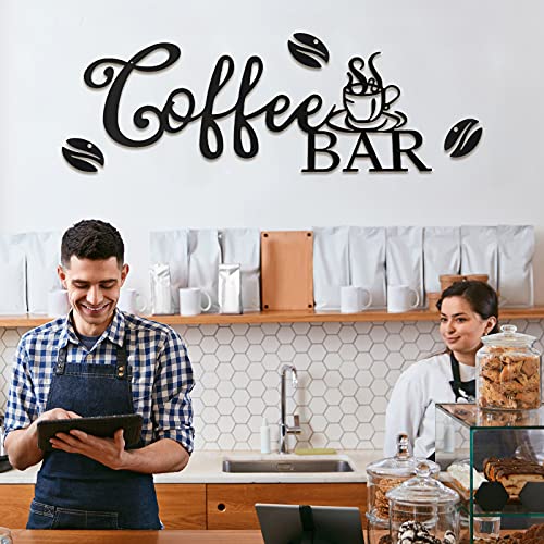 Ferraycle Rustic Coffee Bar Metal Wall Decor