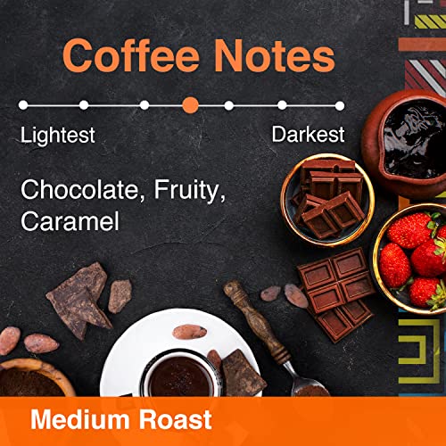 Ethiopian Harrar Specialty Coffee - Medium Roast, Ground