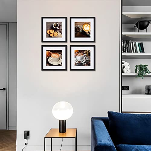 Set of 4 Coffee Beans Canvas Prints