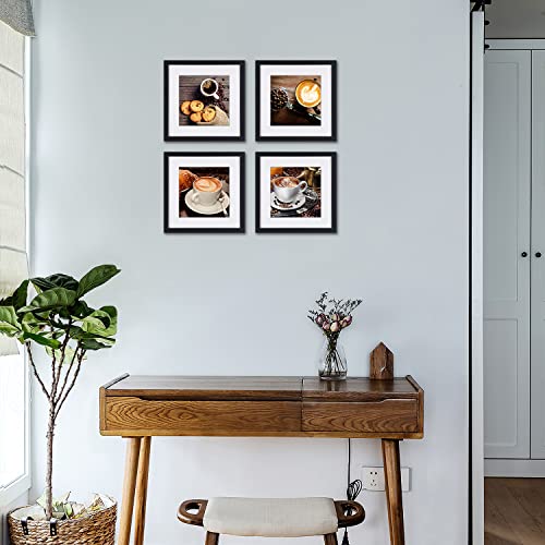 Set of 4 Coffee Beans Canvas Prints