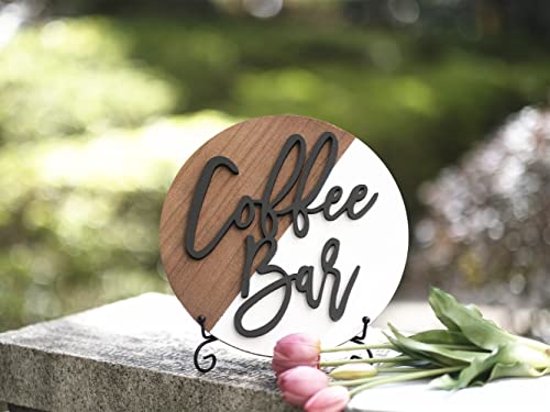 Lavender Coffee Bar Sign for Modern Boho Decor