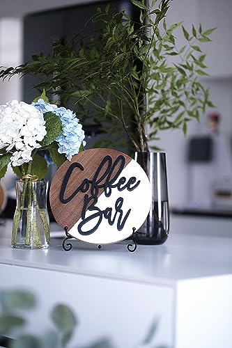 Lavender Coffee Bar Sign for Modern Boho Decor