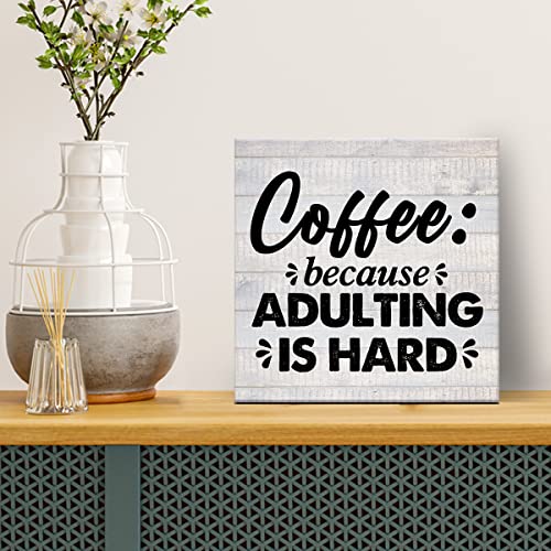 Coffee-themed wall art for home and office décor