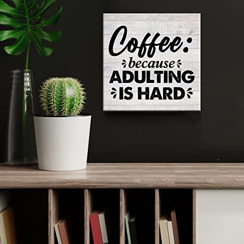 Coffee-themed wall art for home and office décor