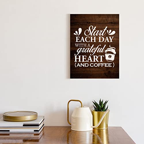 Vintage Coffee Quote Canvas Prints-Perfect Coffee Lover's Gift