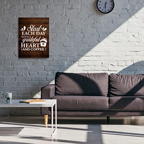 Vintage Coffee Quote Canvas Prints-Perfect Coffee Lover's Gift