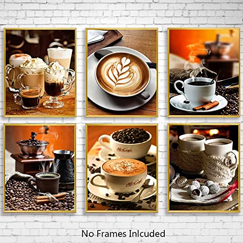 Vintage Coffee Art Prints for Kitchen and Cafe