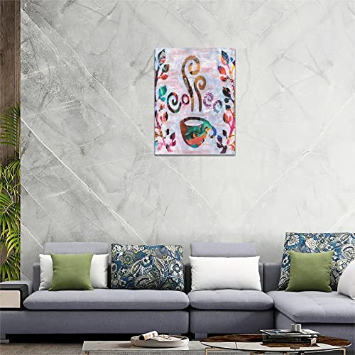 Banksy Coffee Wall Art for Kitchen Cafe Decor