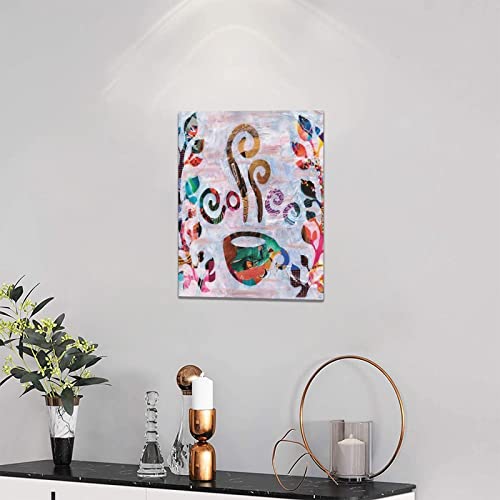 Banksy Coffee Wall Art for Kitchen Cafe Decor