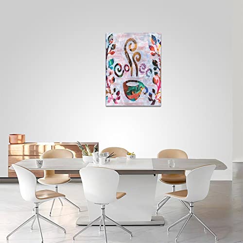 Banksy Coffee Wall Art for Kitchen Cafe Decor