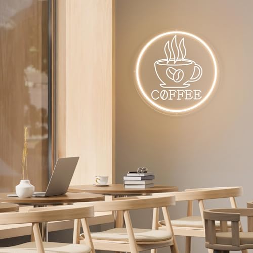 Coffee LED Neon Light Sign for Coffee Bar Decor