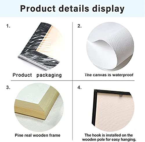 Modern Coffee Theme Canvas Wall Art Prints 12"x16