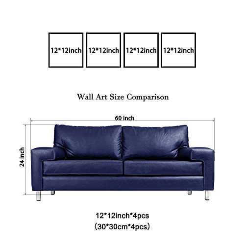 Coffee Bean Kitchen Canvas Wall Art Set