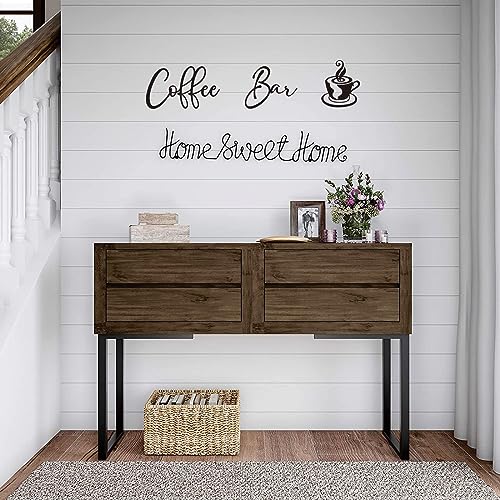 Rustic Coffee Bar Metal Sign for Home Decor