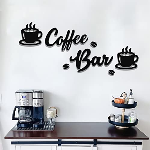Coffee Bar Wall Art Decor - 7 Piece Set