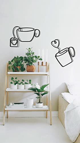 Metal Coffee Sign Wall Decor for Home or Office