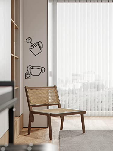 Metal Coffee Sign Wall Decor for Home or Office