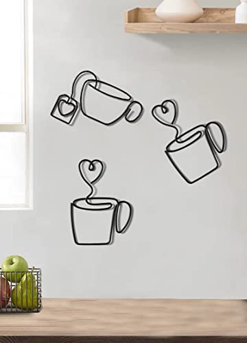 Metal Coffee Sign Wall Decor for Home or Office