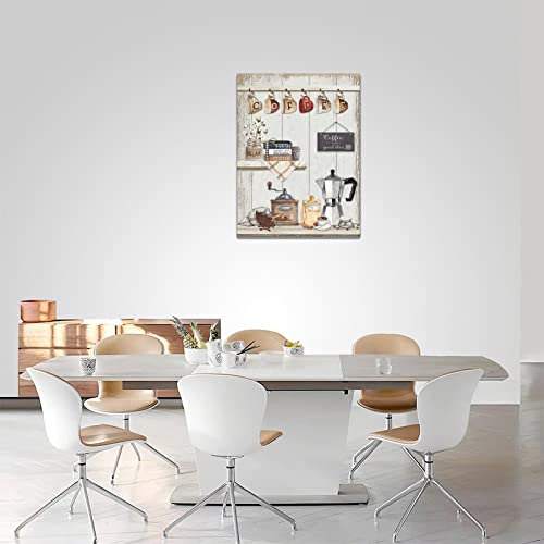 Coffee Bar Sign - Rustic Farmhouse Kitchen Decor