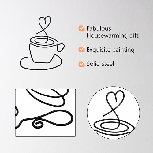 Rustic Coffee Bar Sign Set for Kitchen Decor