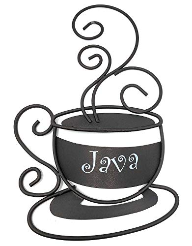 Metal Coffee Cup Wall Art Decor for Kitchen