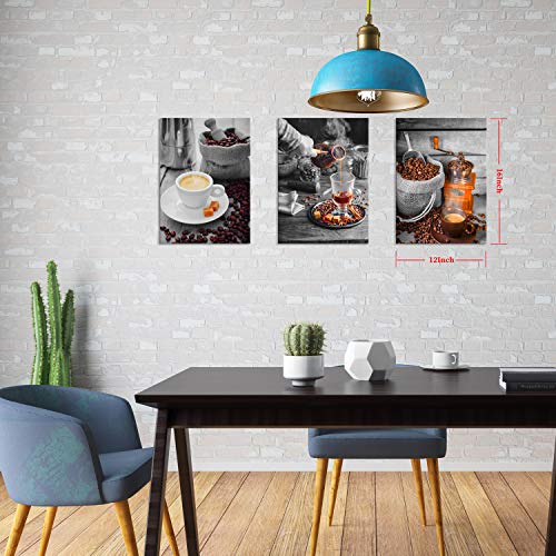 YUANAND Coffee Bean Wall Decor Set - Canvas Art