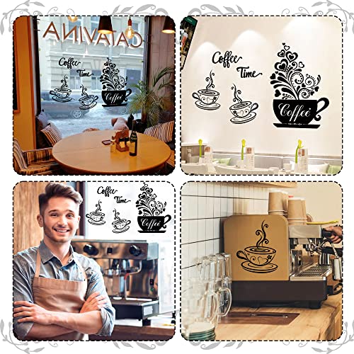 Coffee Cup Wall Decals: Kitchen Decor Stickers