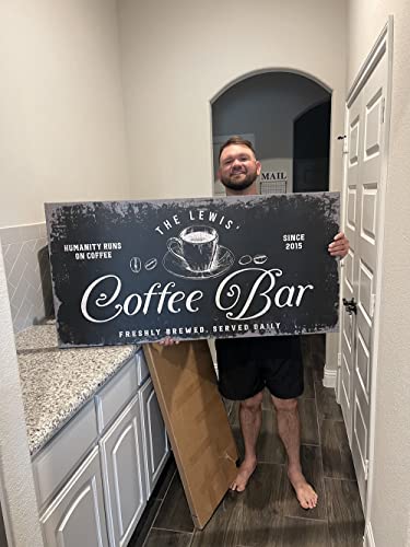Coffee Bar Decor Canvases - Small & Large Options