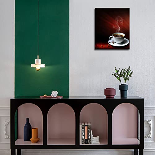 Hot Coffee Bean Canvas Print for Home Decor