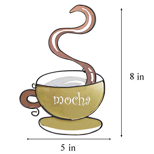 Coffee House 3D Metal Wall Art Sculpture