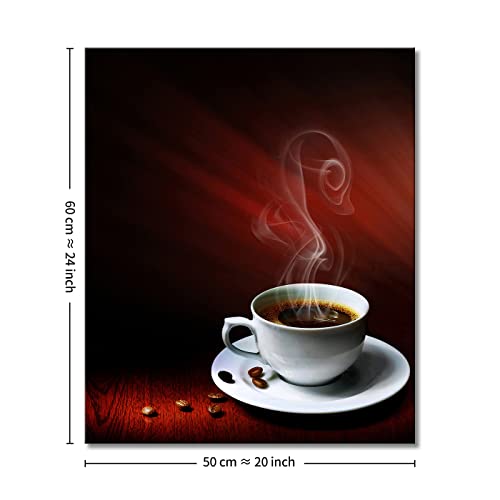Hot Coffee Bean Canvas Print for Home Decor