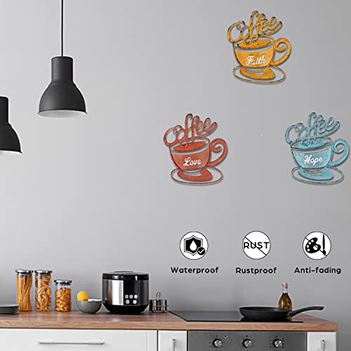 Tfro & Cile Kitchen Coffee Metal Wall Decor
