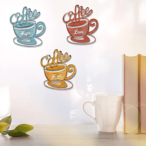 Tfro & Cile Kitchen Coffee Metal Wall Decor