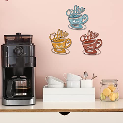 Tfro & Cile Kitchen Coffee Metal Wall Decor