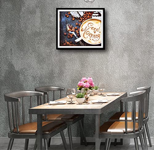 NIHO-JIUMA Diamond Morning Coffee Full Drill Painting Kit