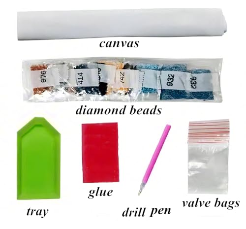 NIHO-JIUMA Diamond Morning Coffee Full Drill Painting Kit