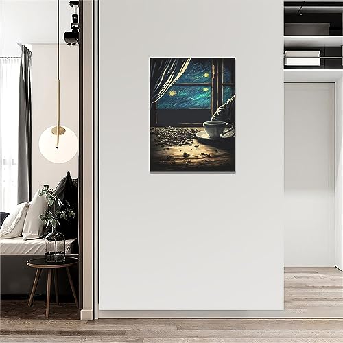 Coffee Wall Art Decor Canvas Painting Kitchen Bar
