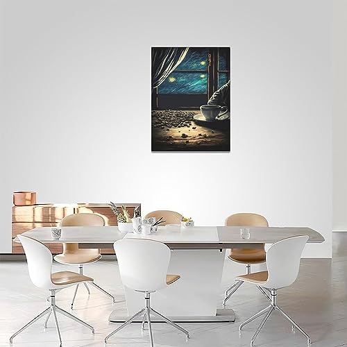 Coffee Wall Art Decor Canvas Painting Kitchen Bar