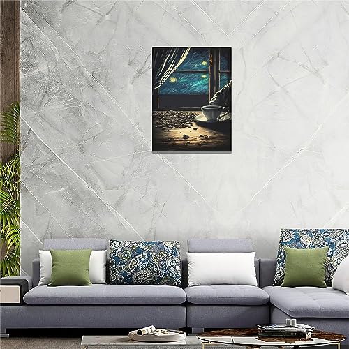 Coffee Wall Art Decor Canvas Painting Kitchen Bar