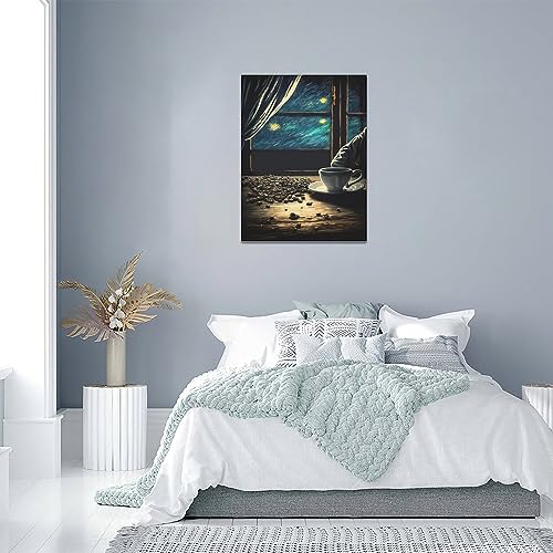 Coffee Wall Art Decor Canvas Painting Kitchen Bar