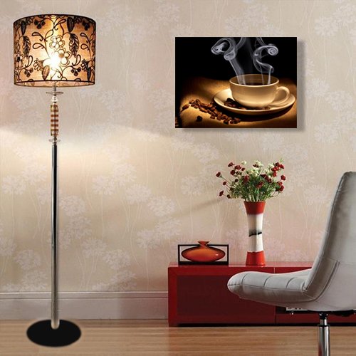 Hot Coffee Beans Canvas Art - Framed Prints