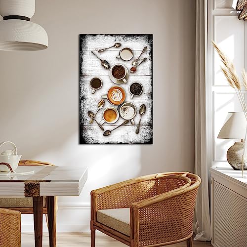 Vintage Coffee Spoon Wall Art for Modern Home
