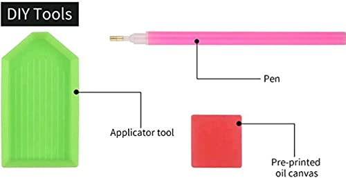 Rooster Coffee Diamond Painting Kit, Cute 5D Set