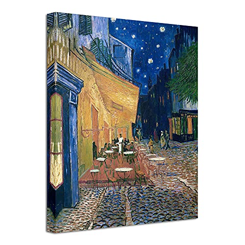 Van Gogh Cafe Terrace at Night Canvas Wall Art